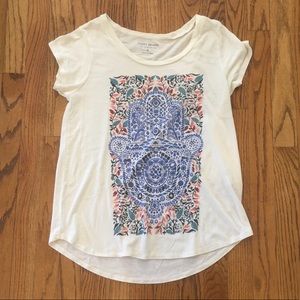 Lucky Brand Hamsa printed t-shirt
